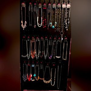 Paparazzi jewelry! I have a variety. Let me know if you need more details